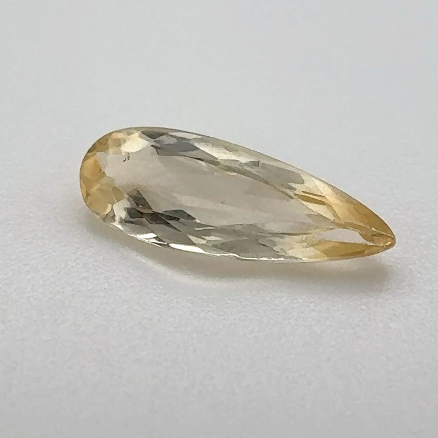 Pear Yellow Topaz 1.075ct loose gemstone
