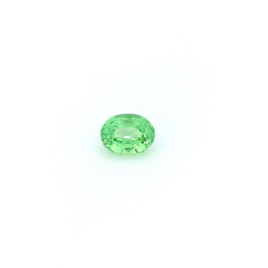 Oval Green Garnet 0.43ct loose gemstone