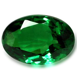 Oval Green Garnet 1.06ct loose gemstone