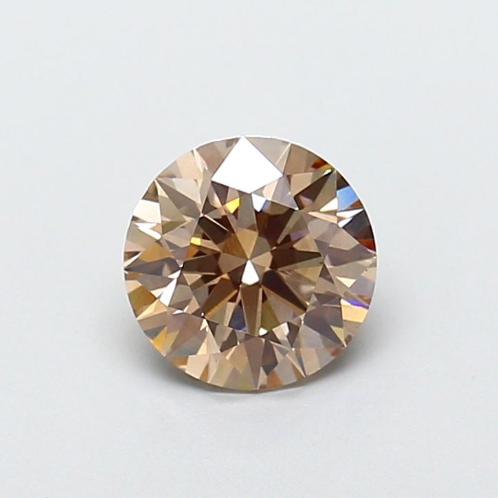 Round Fancy Light Brown Lab-grown Diamond 1.3ct VS1 loose diamond
