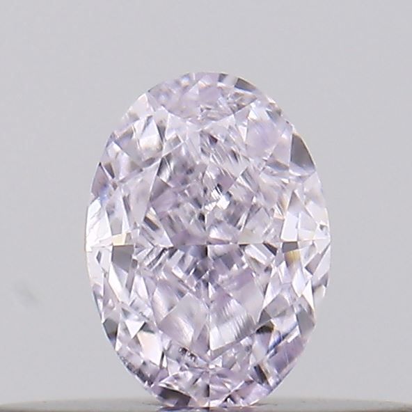 Oval Fancy Light Pinkish Purple Natural Diamond 0.26ct SI1 loose diamond