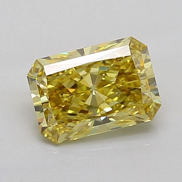 Radiant Fancy Intense Yellow Lab-grown Diamond 1.6ct VVS2 loose diamond
