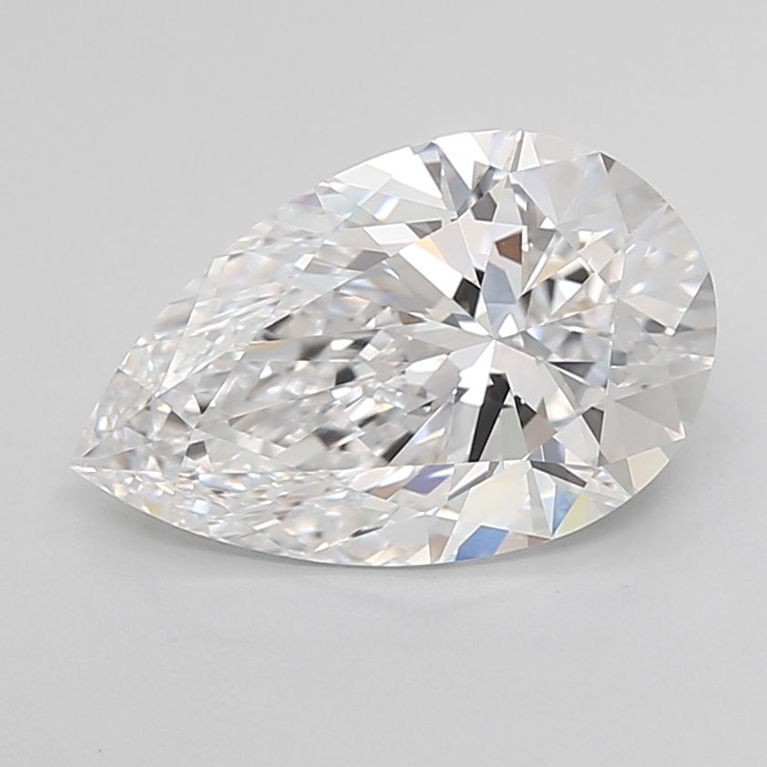 Pear Lab-Grown Diamond 3.03ct D IF