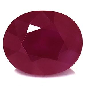 Oval Red Ruby 4.62ct loose gemstone