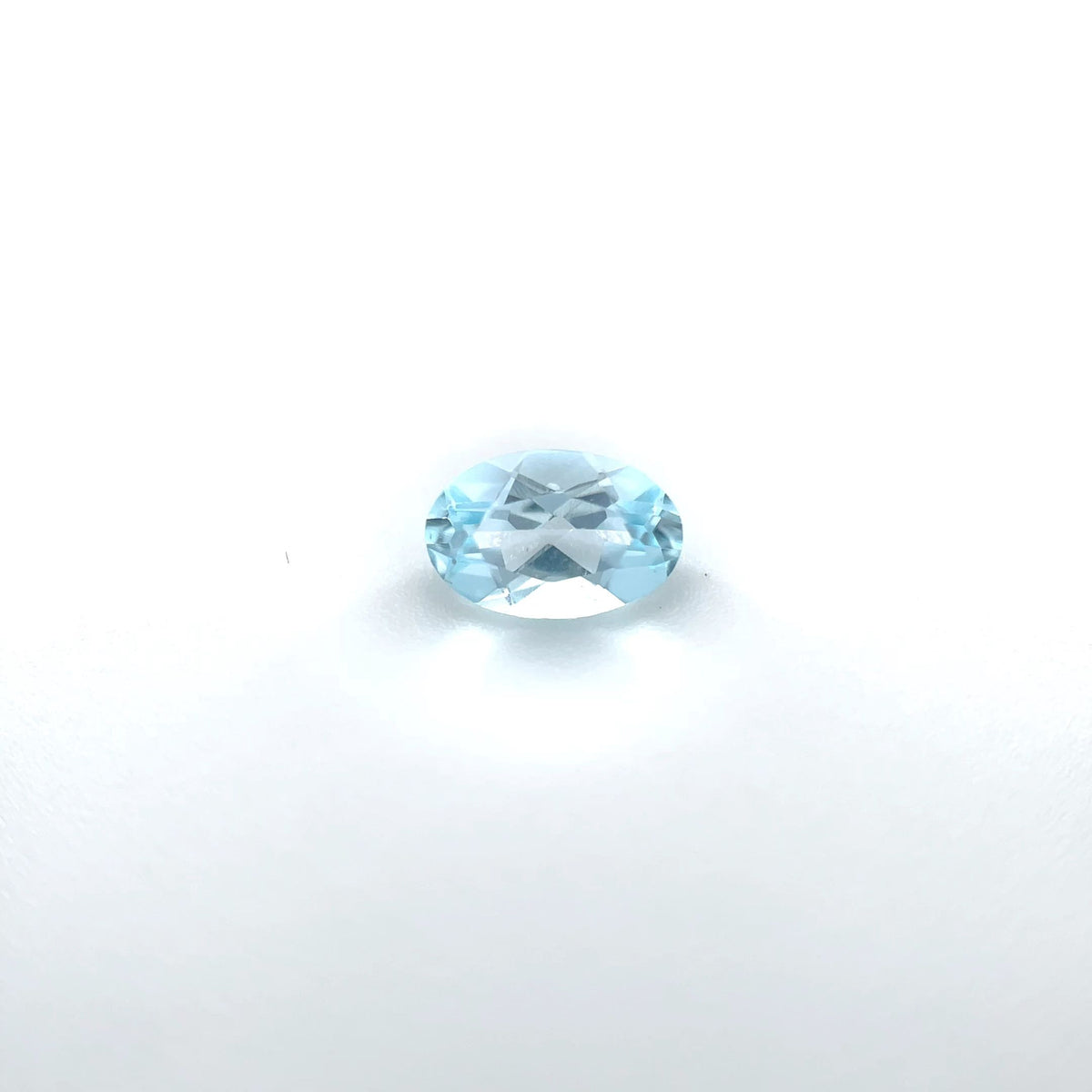 Oval Blue Aquamarine 0.54ct loose gemstone