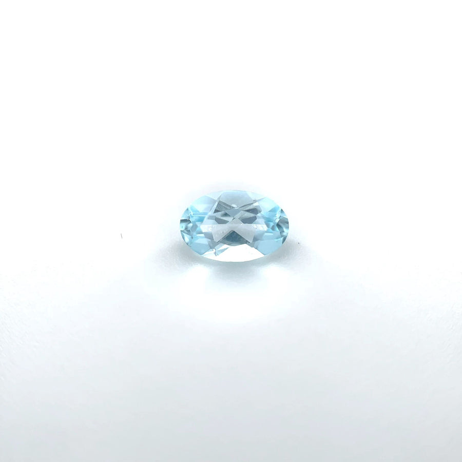 Oval Blue Aquamarine 0.54ct loose gemstone