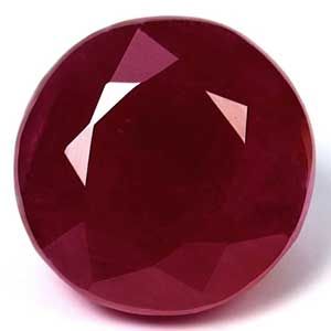 Round Red Ruby 2.51ct loose gemstone