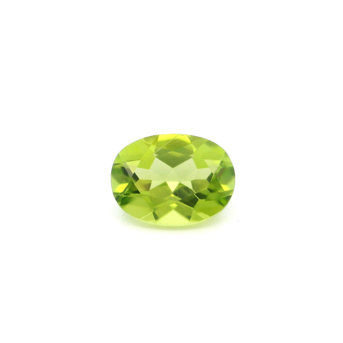 Oval Green Peridot 1.53ct loose gemstone