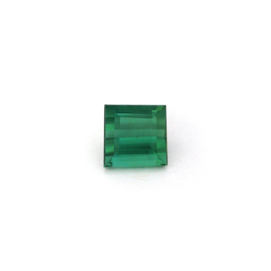Square Green Tourmaline 1.36ct loose gemstone