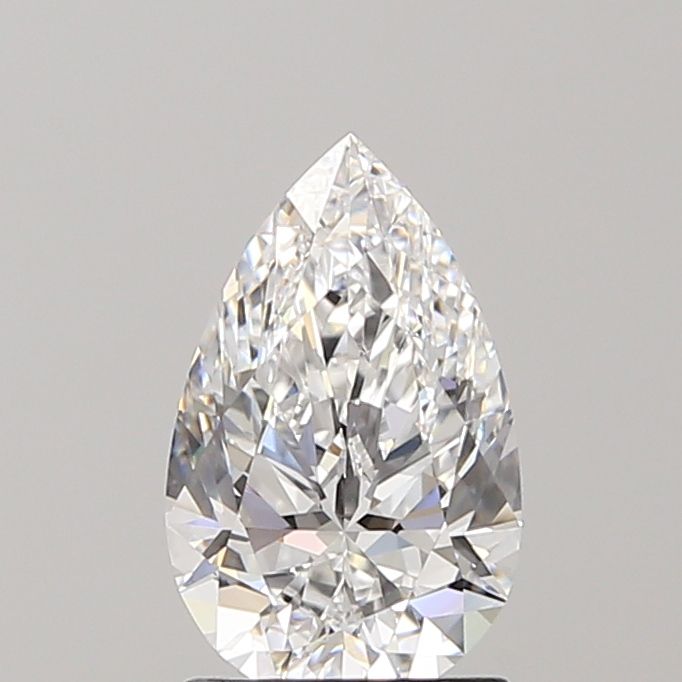 Pear Natural Diamond 1.50ct D IF