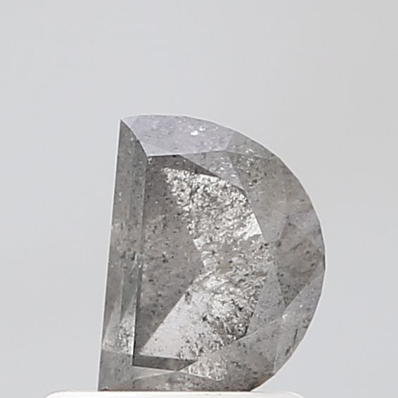 Half Moon Salt And Pepper Natural Diamond 0.82ct VVS2 loose diamond