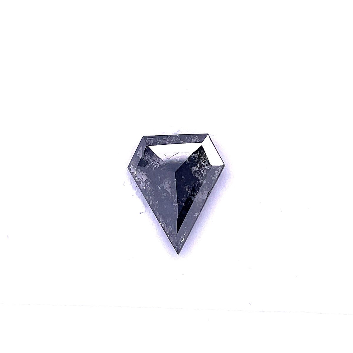 Shield Salt And Pepper Natural Diamond 3.22ct loose diamond