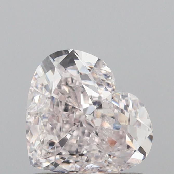 Heart Very Light Pink Natural Diamond 1.01ct SI2 loose diamond