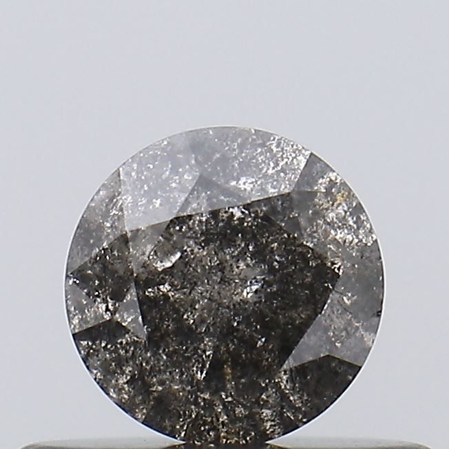 Round Salt And Pepper Natural Diamond 0.35ct I3 loose diamond