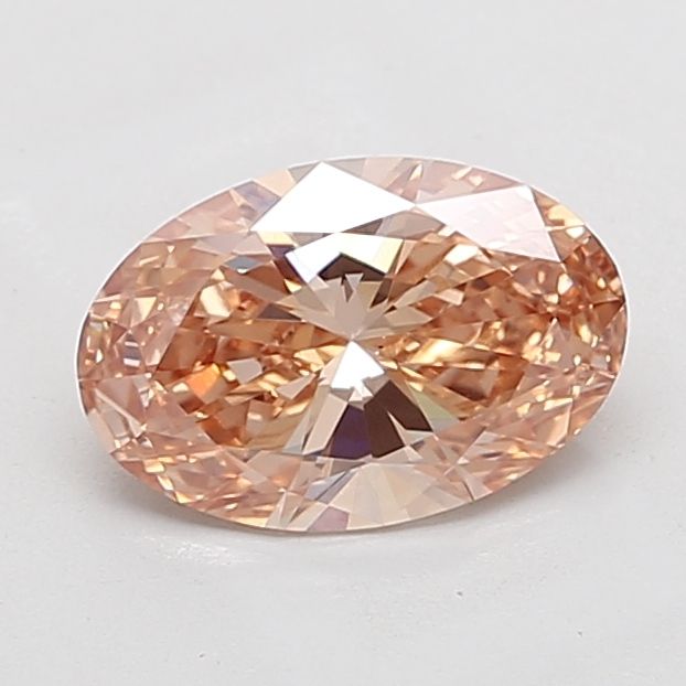 Oval Fancy Brown Lab-grown Diamond 2.45ct VS1 loose diamond