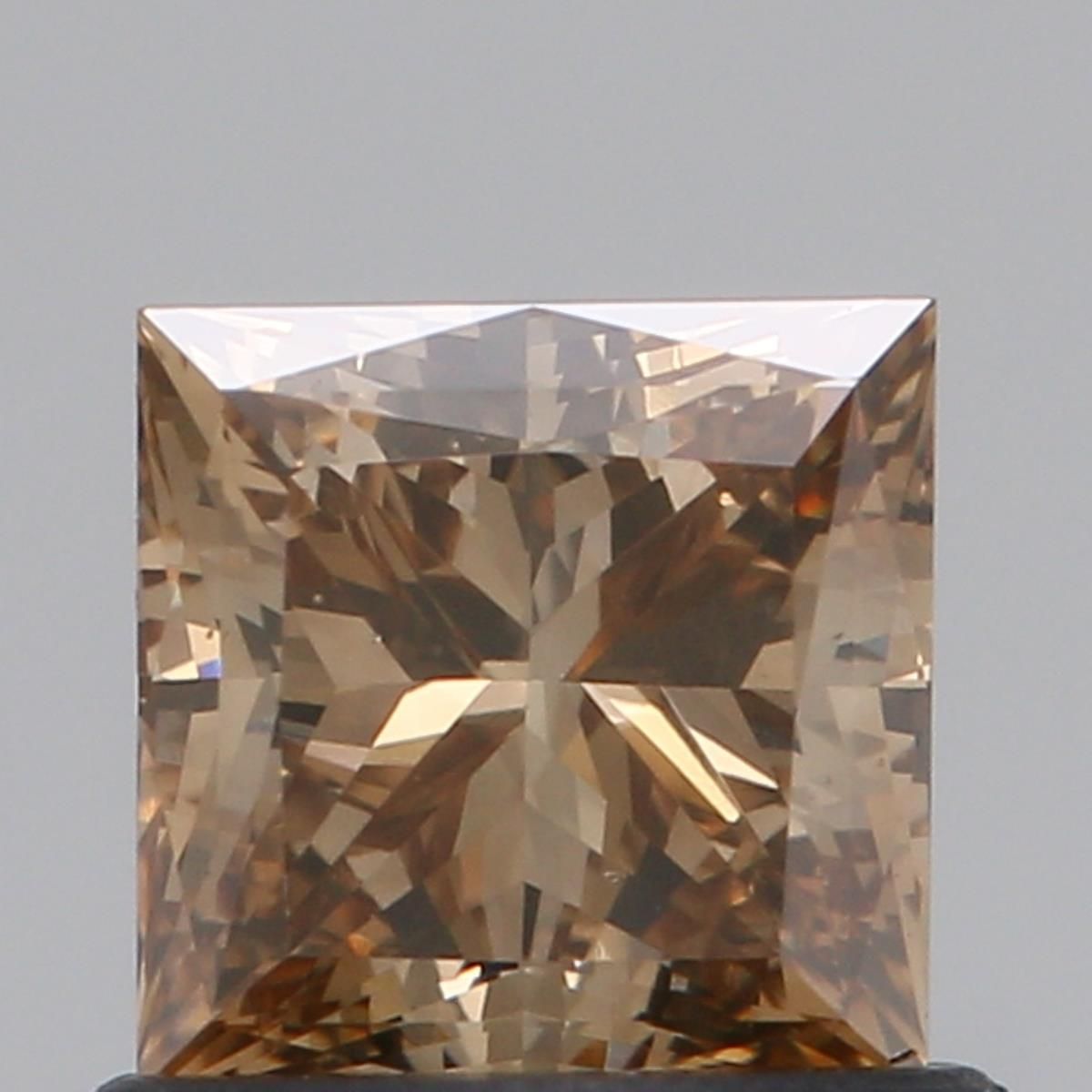 Princess Fancy Brown Natural Diamond 0.79ct VS1 loose diamond
