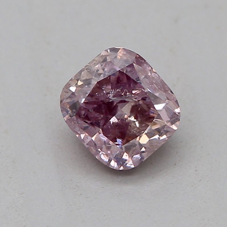 Radiant Fancy Brownish Purplish Pink Natural Diamond 0.31ct I2 loose diamond