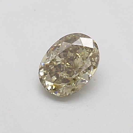 Oval Fancy Deep Black Lab-grown Diamond 0.25ct VS2 loose diamond