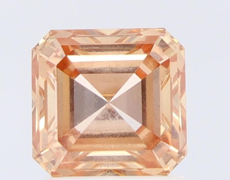 Asscher Fancy Orange Lab-grown Diamond 1.48ct VS1 loose diamond