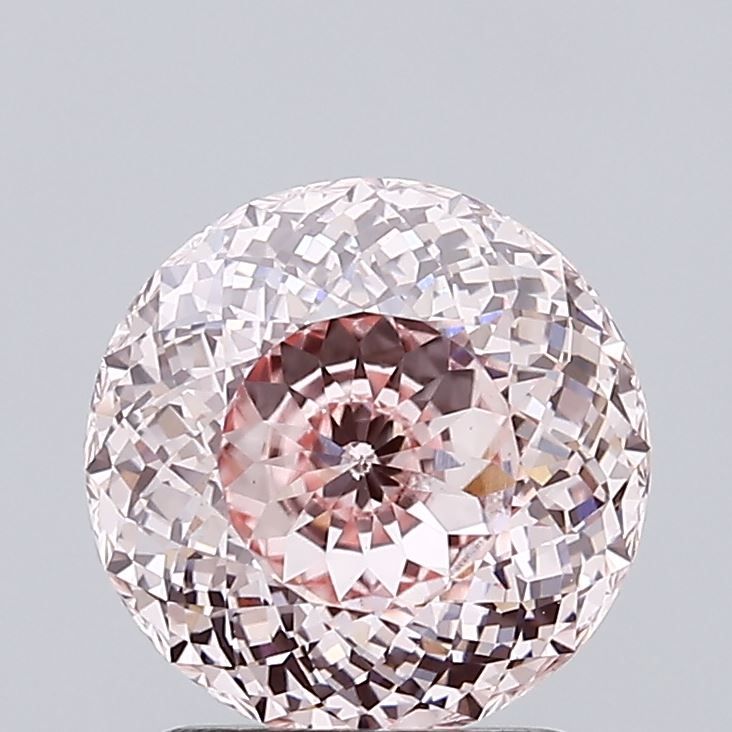 Round Fancy Intense Pink Lab-grown Diamond 1.87ct VS1 loose diamond