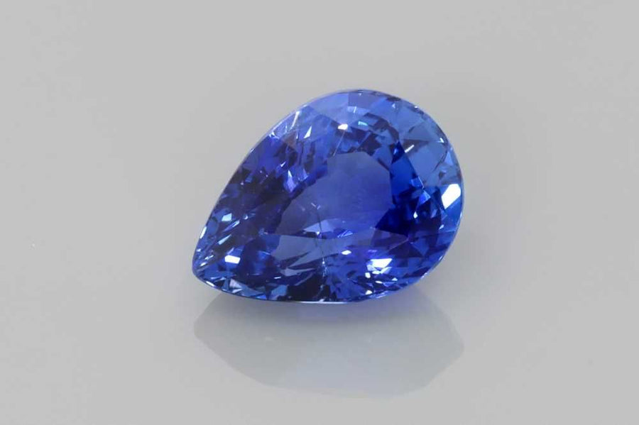Pear Blue Sapphire 2.12ct loose gemstone
