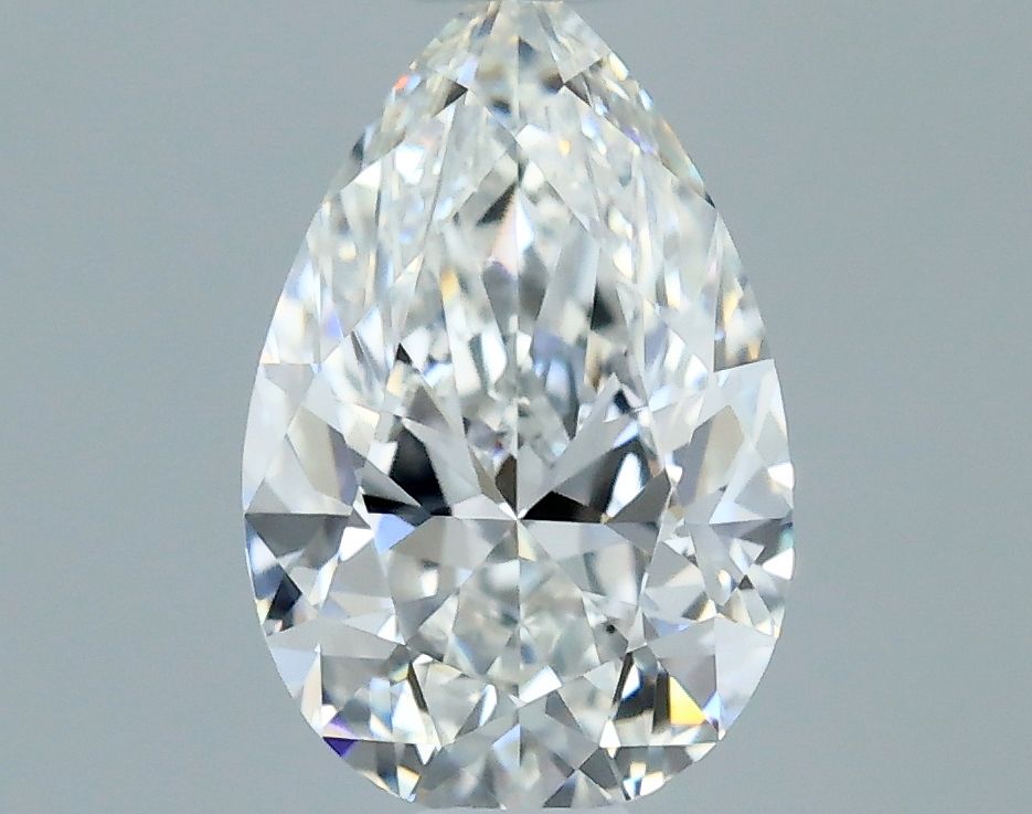 Pear Natural Diamond 0.57ct F VVS1