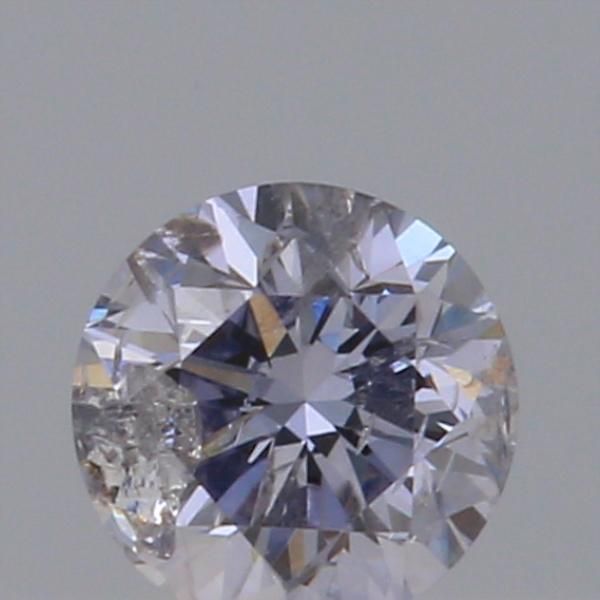 Round Fancy Light Gray Gray Blue Natural Diamond 0.1ct loose diamond