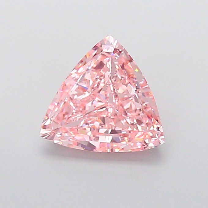 Trilliant Fancy Vivid Pink Lab-grown Diamond 1.96ct VVS2 loose diamond