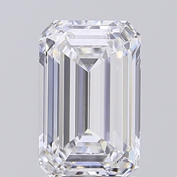 Emerald Lab-Grown Diamond 2.03ct D VVS1