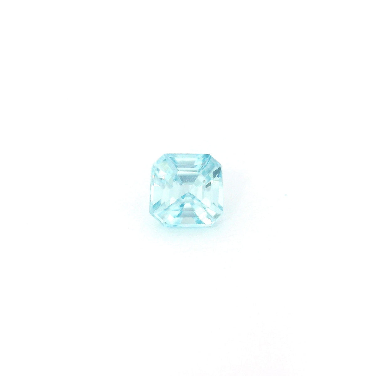 Octagonal Blue Zircon 0.94ct loose gemstone