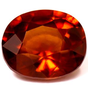 Oval Orange Garnet 6.49ct loose gemstone