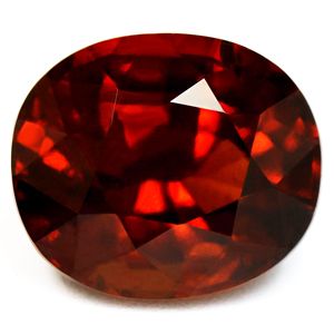 Oval Orange Garnet 8.15ct loose gemstone