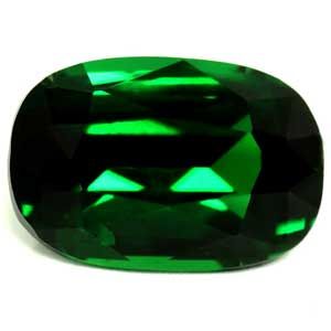 Cushion Green Garnet 1.16ct loose gemstone
