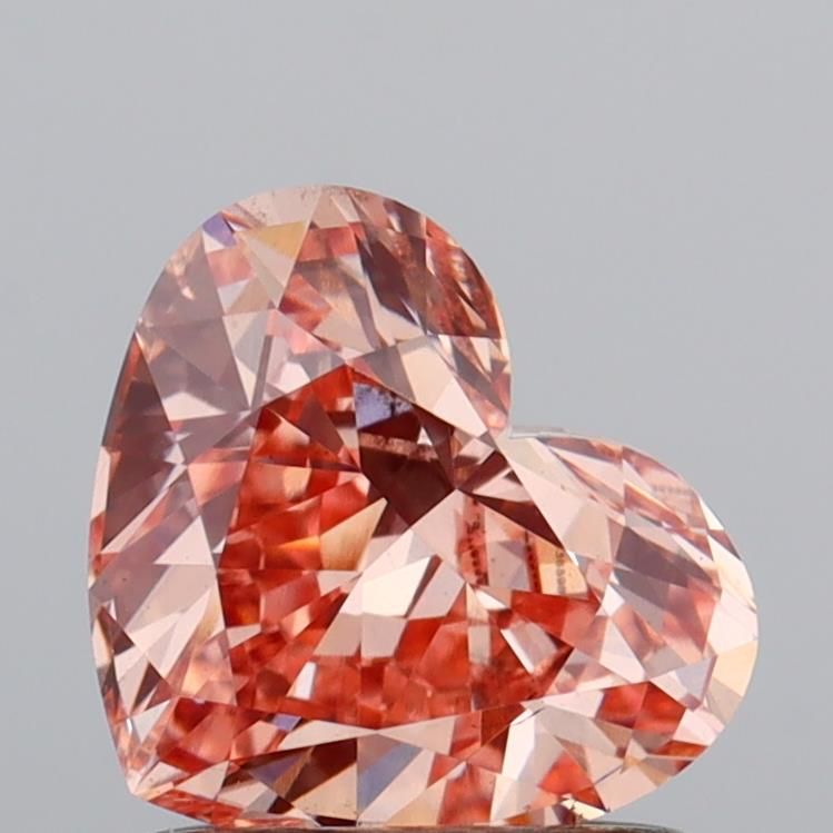 Heart Fancy Brown Lab-grown Diamond 1.05ct VS2 loose diamond