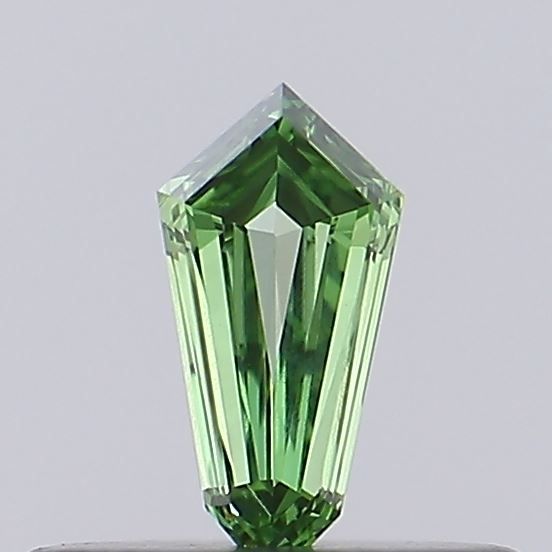 Shield Fancy Vivid Green Lab-grown Diamond 0.19ct VS1 loose diamond
