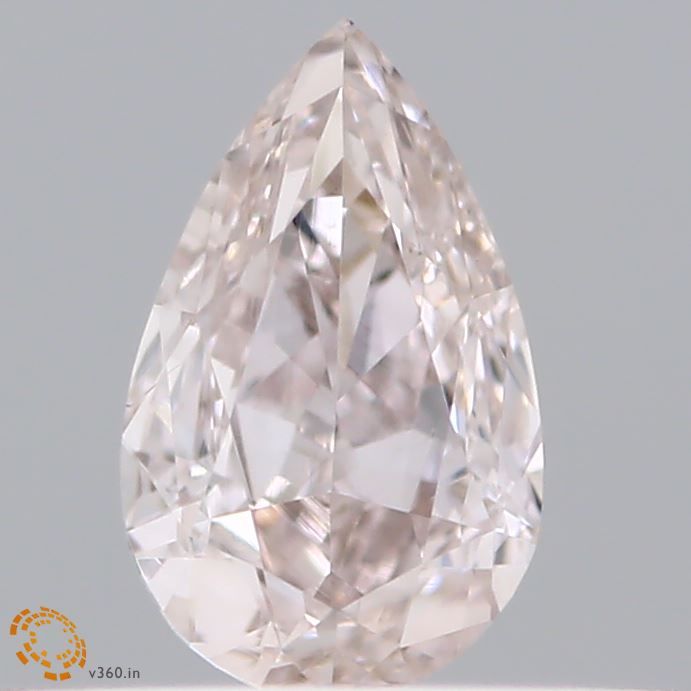 Pear Light Pink Natural Diamond 0.29ct SI2 loose diamond