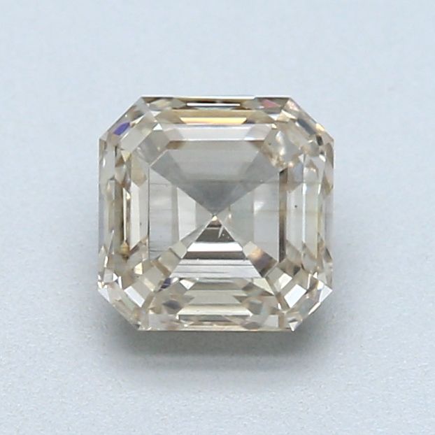 Asscher Fancy Light Brown Natural Diamond 1ct VS2 loose diamond