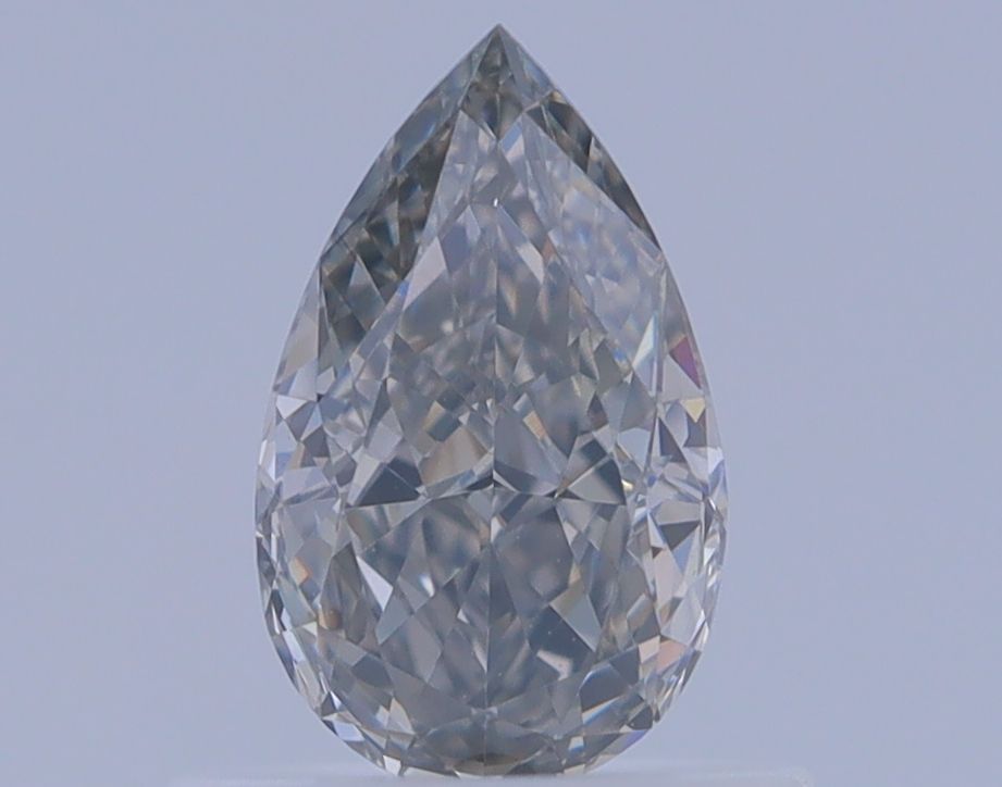 Pear Fancy Gray Natural Diamond 0.53ct VS2 loose diamond