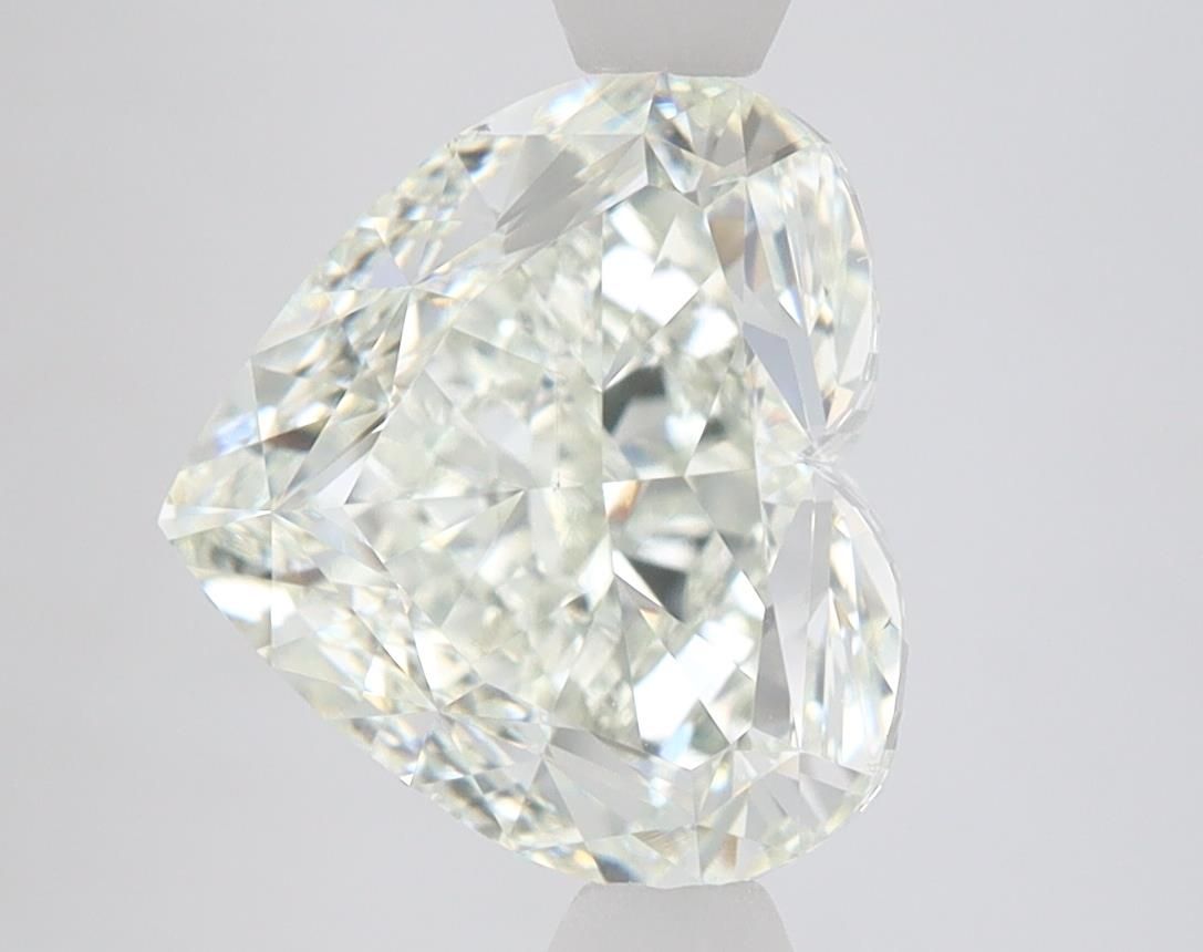 Heart Fancy Light Green Natural Diamond 5.05ct VS2 loose diamond