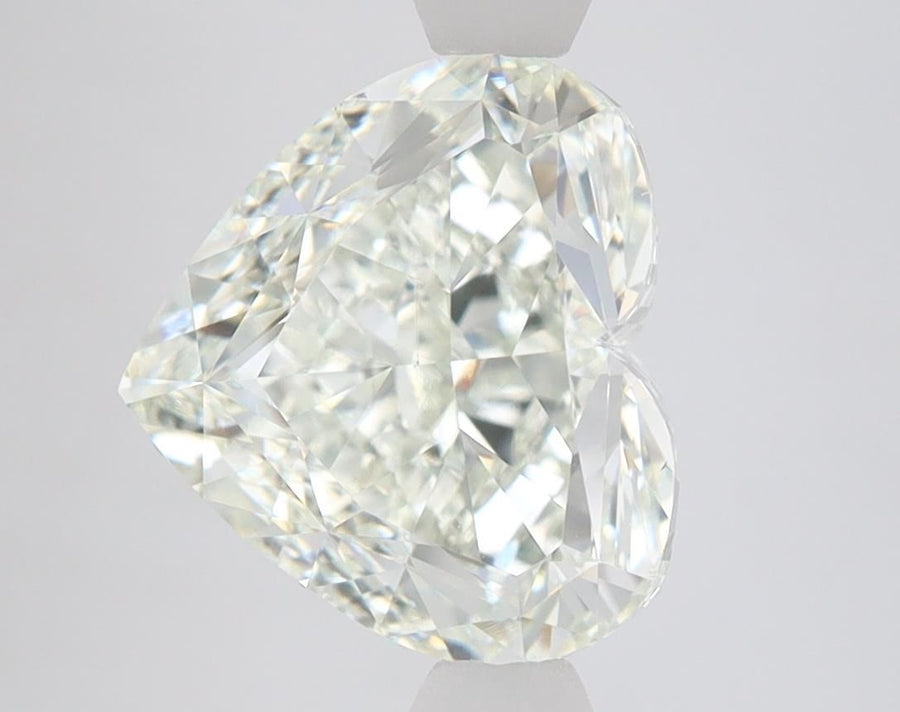 Heart Fancy Light Green Natural Diamond 5.05ct VS2 loose diamond
