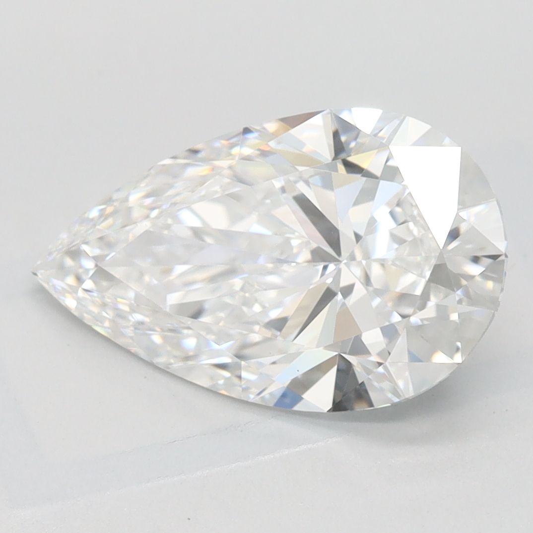 Pear Lab-Grown Diamond 2.09ct D IF
