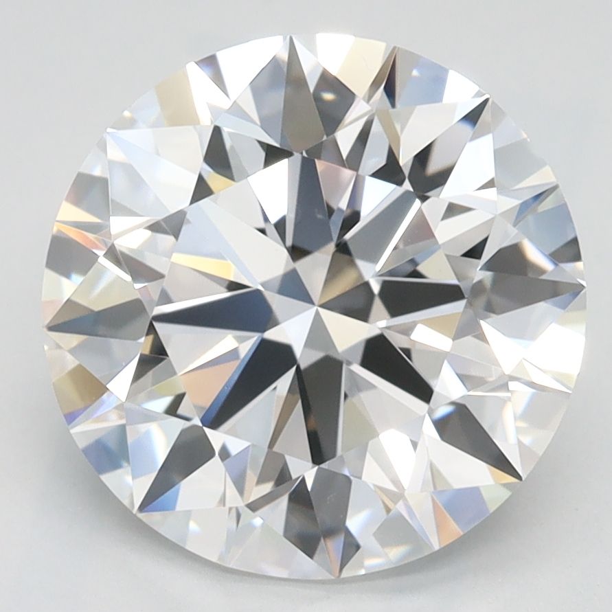 Round Lab-Grown Diamond 3.10ct D IF