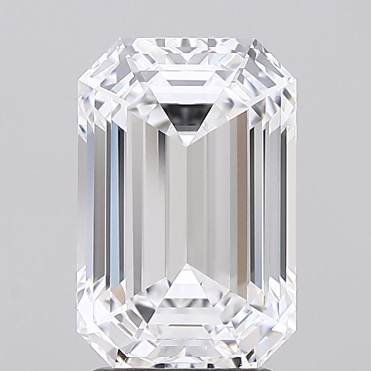 Emerald Lab-Grown Diamond 3.01ct D FL