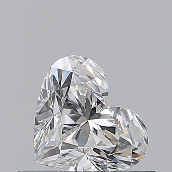 Heart Natural Diamond 0.51ct G VVS2