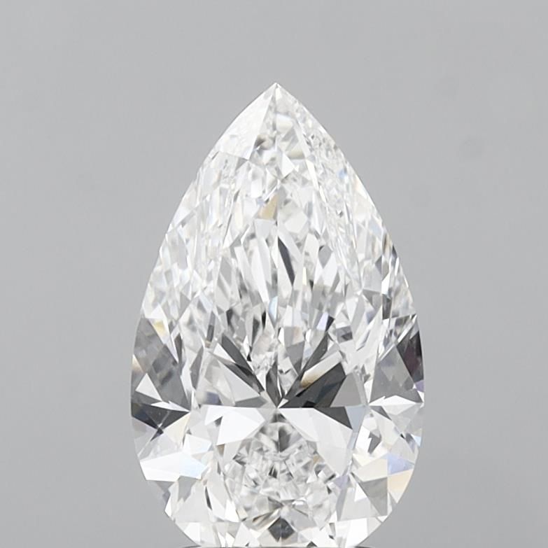Pear Lab-Grown Diamond 2.36ct D VVS1