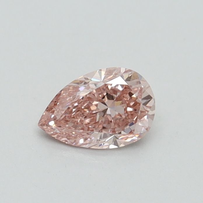 Pear Fancy Brownish Pink Lab-grown Diamond 0.31ct VS2 loose diamond