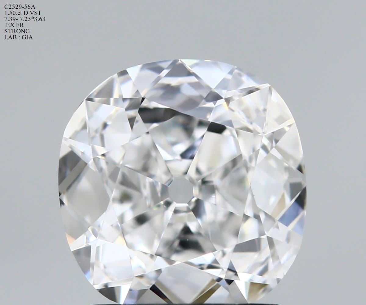 Old Miner Natural Diamond 1.50ct D VS1