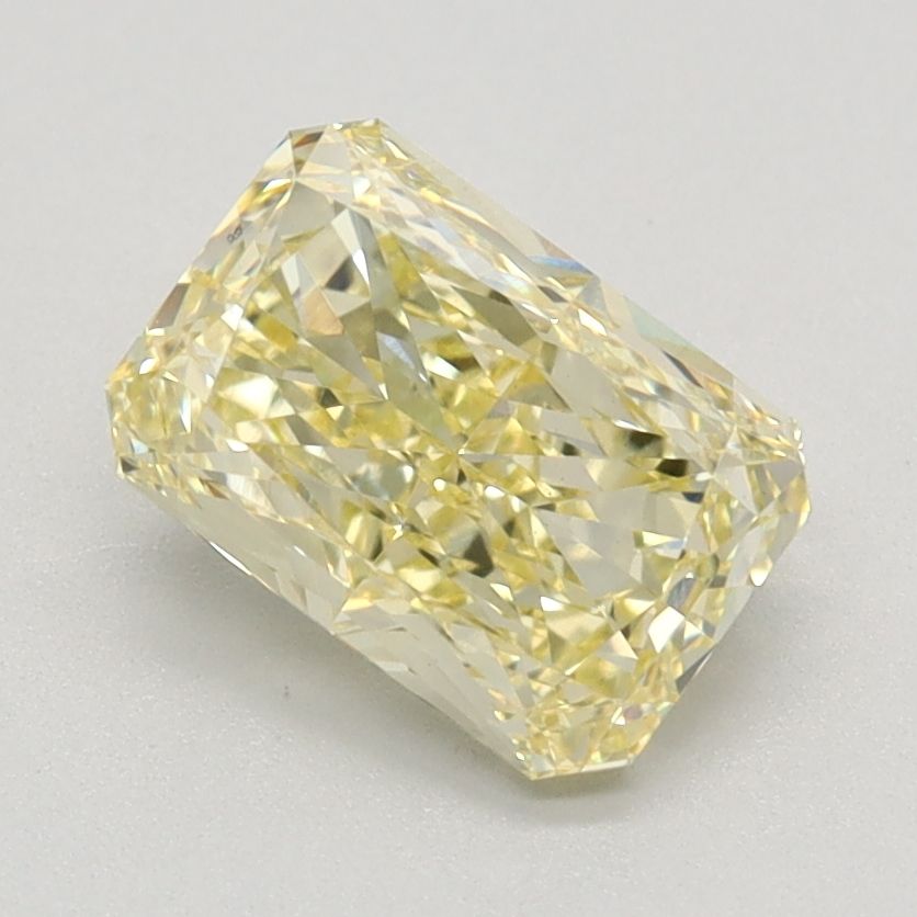 Radiant Fancy Intense Yellow Lab-grown Diamond 1.31ct VS1 loose diamond