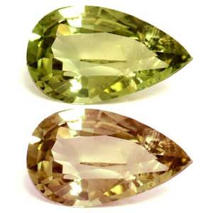 Pear Green Alexandrite 0.54ct loose gemstone