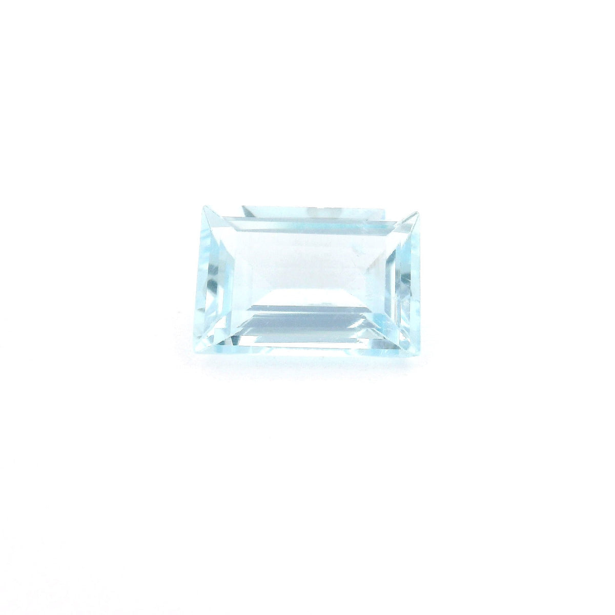 Rectangular Blue Aquamarine 1.71ct loose gemstone